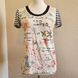 Tory Burch x De La Vega Limited Edition Tee - XS